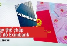 Vay thế chấp sổ đỏ Eximbank