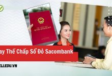 Vay Thế Chấp Sổ Đỏ Sacombank